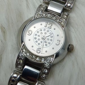 Smarties jeweled bezel ladies wrist watch